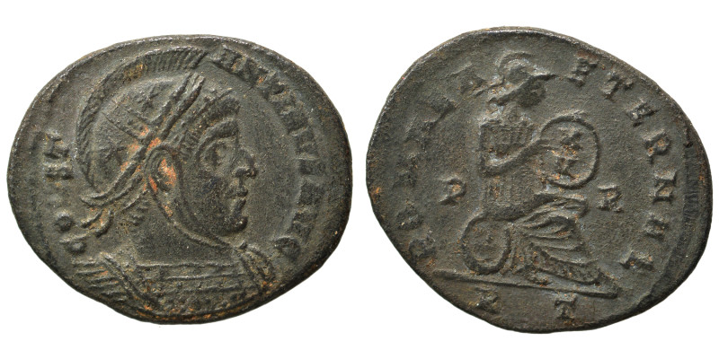 Constantine I, 307/310-337. Follis (bronze, 2.51 g, 19 mm), Rome. CONSTA-NTINVS ...