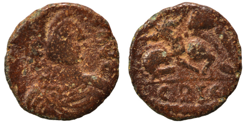 Uncertain. Ae (bronze, 0.87 g, 12 mm). Fine.