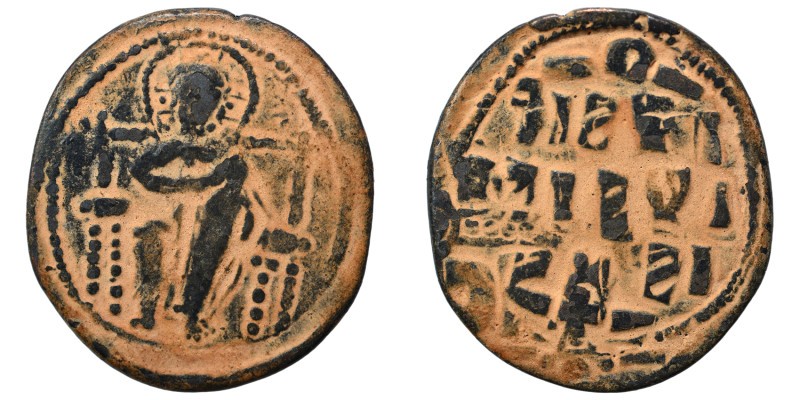 Anonymous Folles, time of Constantine IX, circa 1042-1055. Follis (bronze, 8.27 ...