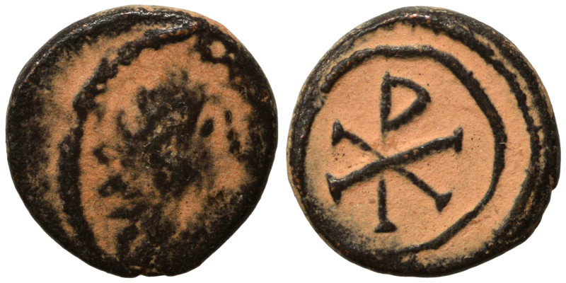 VANDALS. Pseudo-Imperial coinage, circa 440-490; in the name of Justinian I. Num...