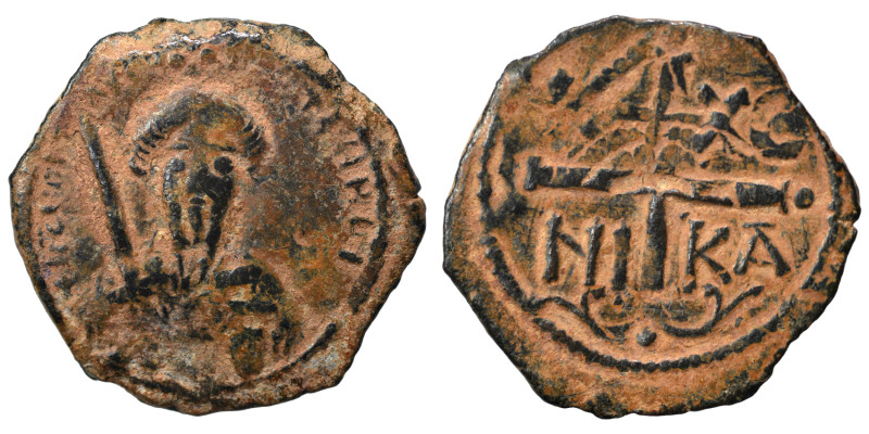 CRUSADERS. Principality of Antioch. Tancred, regent, 1101-1112. Follis (bronze, ...