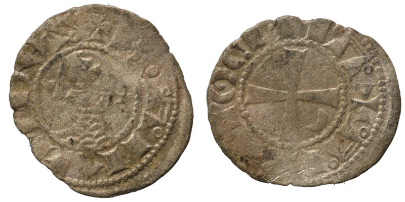CRUSADERS. Principality of Antioch. Bohémond III, 1163-1201. Denier (silver, 0.5...