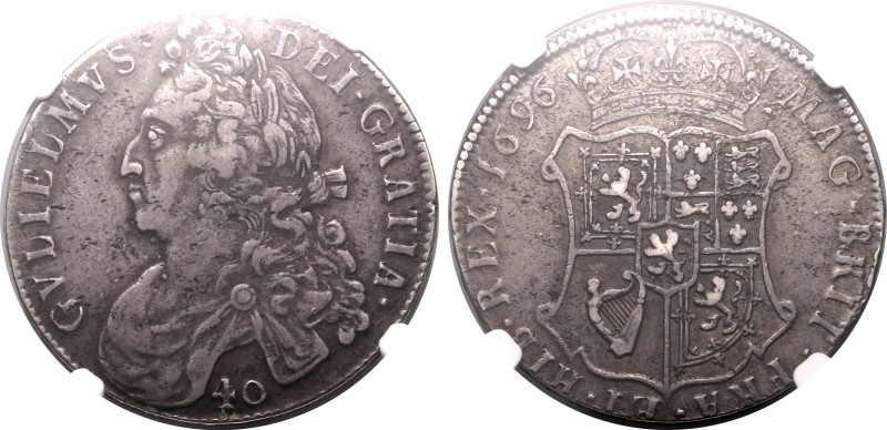 Europe » Great Britain » Scotland
Scotland 1696 40 Shillings (Ag), William II, ...