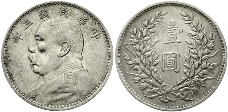 CHINA und Südostasien China Republik, 1912-1949
Dollar (Yuan) Jahr 3 = 1914. Pr...