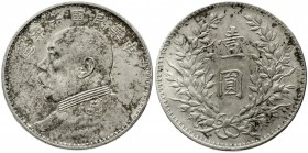 CHINA und Südostasien China Republik, 1912-1949
Dollar (Yuan) Jahr 10 = 1921. Präsident Yuan Shih-kai.
sehr schön/vorzüglich, schöne Patina