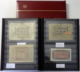 CHINA und Südostasien China Banknoten
Hochinteressante Sammlung Banknoten von, bzw. für Sinkiang (Ostturkestan) in 2 Alben. Insgesamt 78 Scheine mit ...