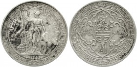 CHINA und Südostasien Großbritannien Tradedollars
Tradedollar 1899 B. sehr schön, kl. Randfehler