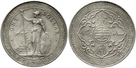 CHINA und Südostasien Großbritannien Tradedollars
Tradedollar 1902 B. fast vorzüglich