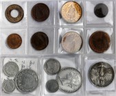 CHINA und Südostasien Indien Lots
15 Münzen und Medaillen, Britisch Indien und Baroda. schön-prägefrisch