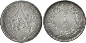 CHINA und Südostasien Japan Mutsuhito (Meiji), 1868-1912
Trade Dollar Jahr 10 = 1877. vorzüglich, selten