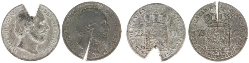 Koninkrijk NL Willem III (1849-1890) - 2½ Gulden 1871 (cp. Sch. 597) nice contem...