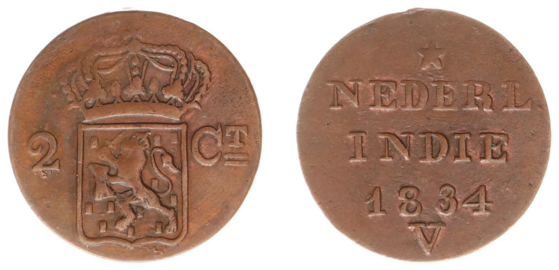 Nederlands-Indië - Nederlands-Indisch Gouvernement (1816-1949) - AE 2 cent (6.47...