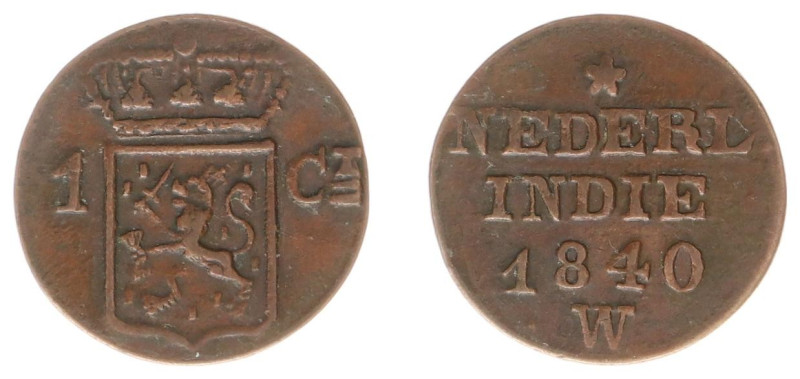 Nederlands-Indië - Nederlands-Indisch Gouvernement (1816-1949) - AE 1 cent (3.19...