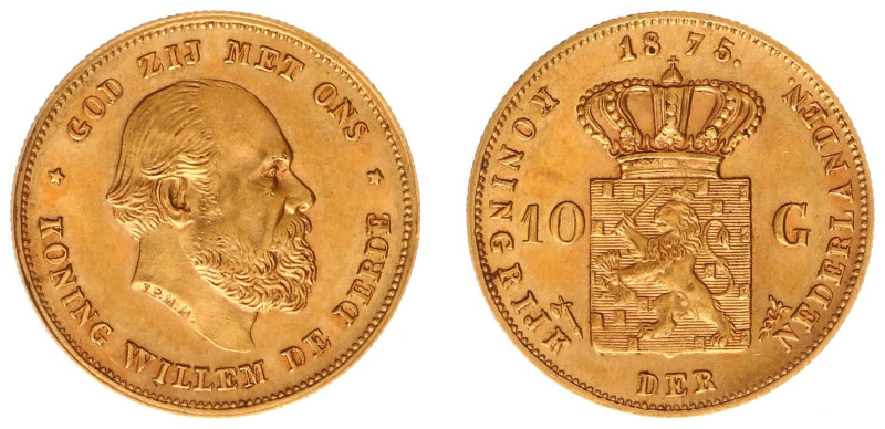 Gold coins - mail bid sale - Netherlands - Gouden Tientjes 1875-1933 - 10 Gulden...