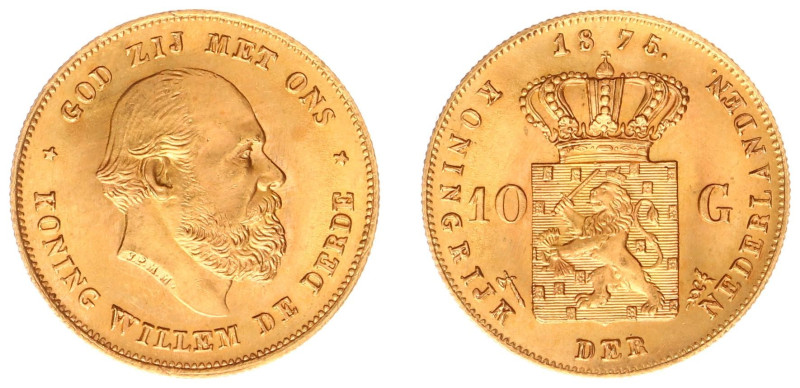 Gold coins - mail bid sale - Netherlands - Gouden Tientjes 1875-1933 - 10 Gulden...