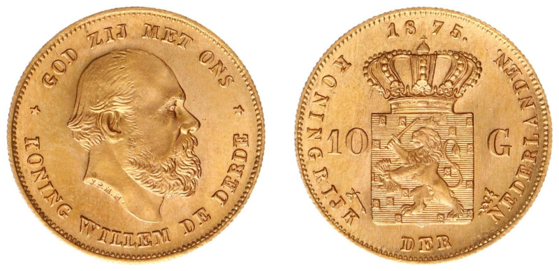 Gold coins - mail bid sale - Netherlands - Gouden Tientjes 1875-1933 - 10 Gulden...