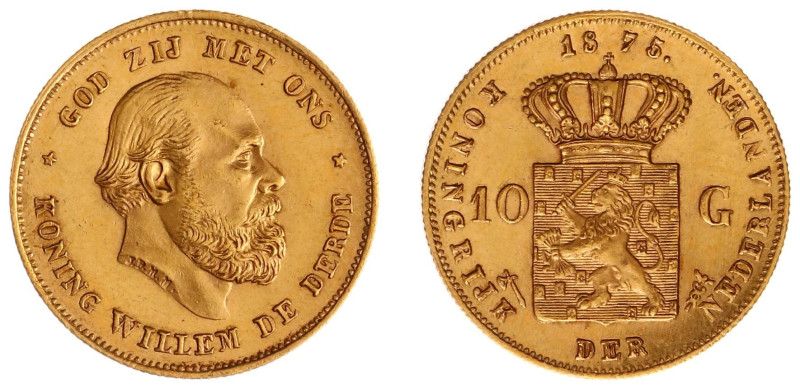 Gold coins - mail bid sale - Netherlands - Gouden Tientjes 1875-1933 - 10 Gulden...