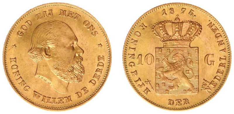 Gold coins - mail bid sale - Netherlands - Gouden Tientjes 1875-1933 - 10 Gulden...