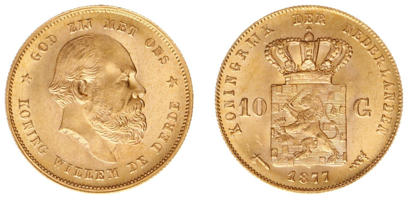 Gold coins - mail bid sale - Netherlands - Gouden Tientjes 1875-1933 - 10 Gulden...