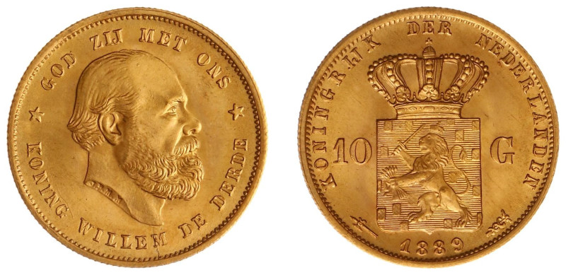 Gold coins - mail bid sale - Netherlands - Gouden Tientjes 1875-1933 - 10 Gulden...