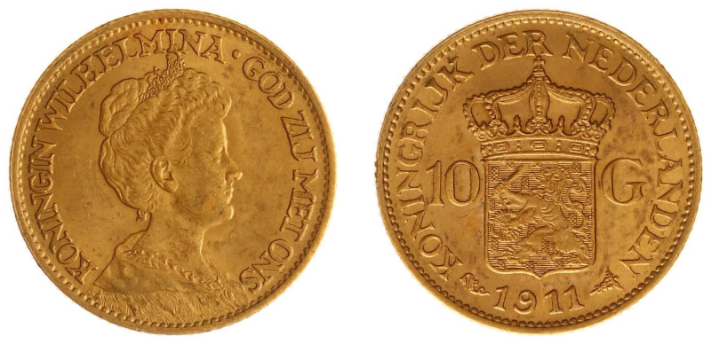 Gold coins - mail bid sale - Netherlands - Gouden Tientjes 1875-1933 - 10 Gulden...