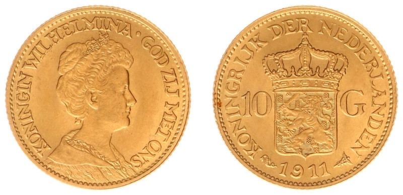 Gold coins - mail bid sale - Netherlands - Gouden Tientjes 1875-1933 - 10 Gulden...