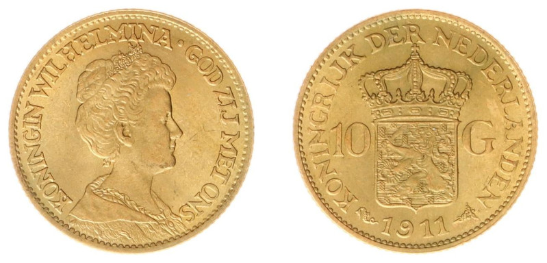 Gold coins - mail bid sale - Netherlands - Gouden Tientjes 1875-1933 - 10 Gulden...