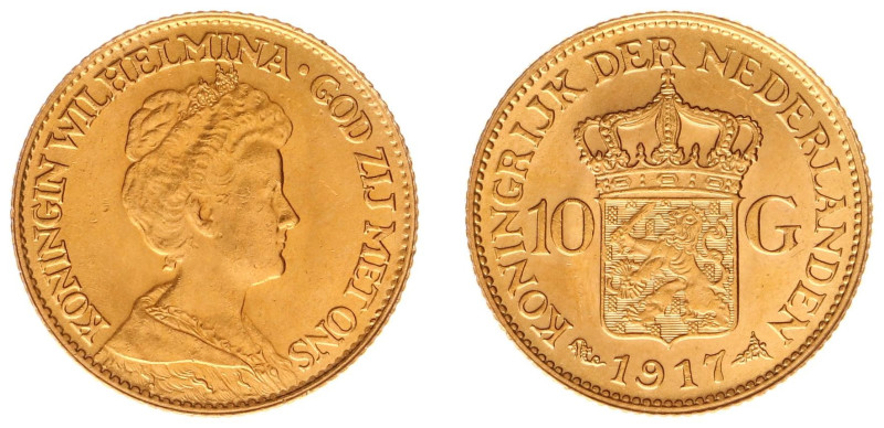 Gold coins - mail bid sale - Netherlands - Gouden Tientjes 1875-1933 - 10 Gulden...