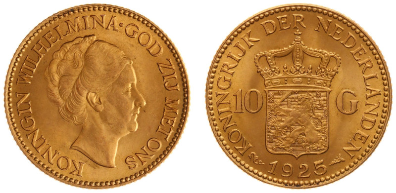 Gold coins - mail bid sale - Netherlands - Gouden Tientjes 1875-1933 - 10 Gulden...