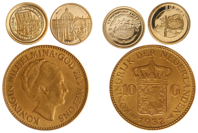 Gold coins - mail bid sale - Netherlands - Gouden Tientjes 1875-1933 - 10 Gulden...