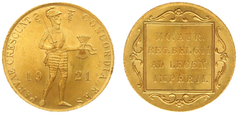 Gold coins - mail bid sale - Netherlands - Gouden Dukaten - Gouden Dukaat 1921 -...