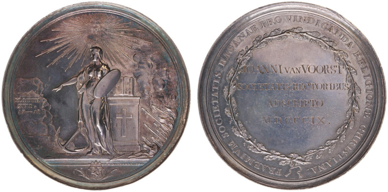 Historiepenningen - 1785/1809 - Medal 'Erepenning van het Haagsch Genootschap to...