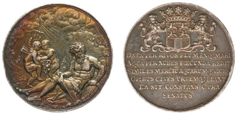 Vroedschapspenningen - Rotterdam (1705) - Municipality token (heavy version) by ...