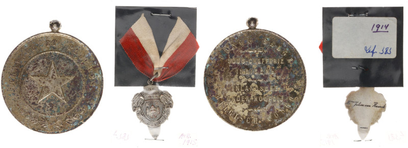 Medailles en onderscheidingen - Belgium - ND Medal 'Aux chefs indigènes - sous-c...