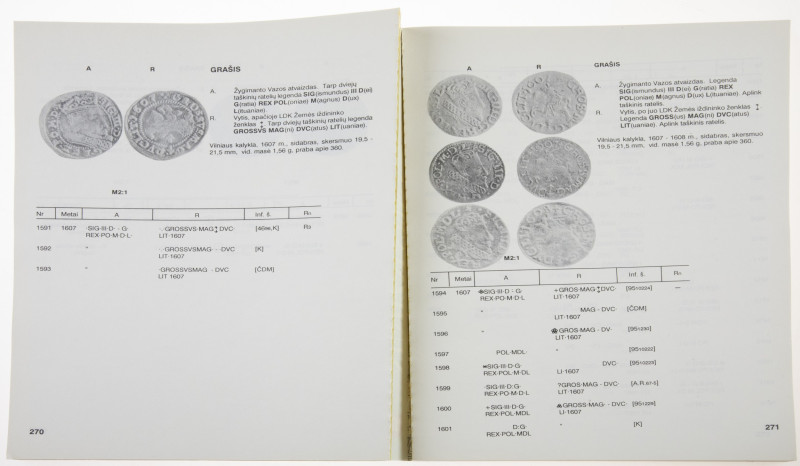 Literature - World - Sajauskas & Kaubrys 'Lietuvos … numismatika' Vilnius 1993 -...