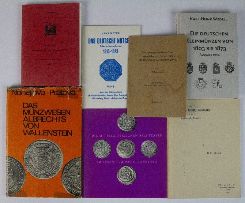 Literature - Lots - Germany - Lot publications including Wedell 'Deutschen Klein...