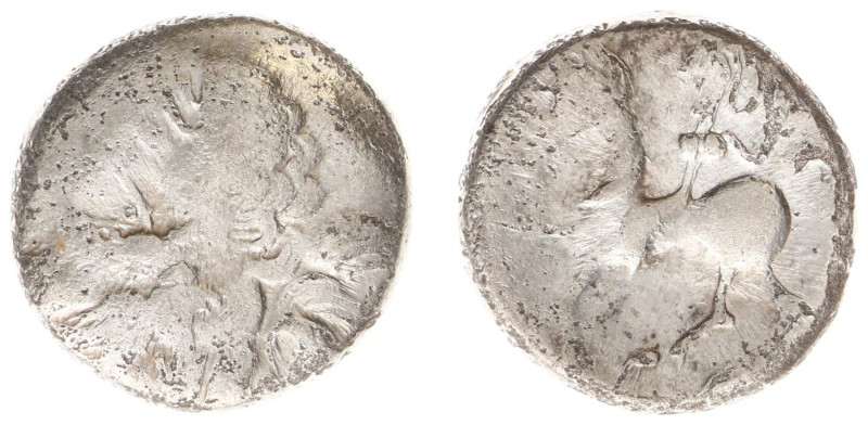 Celts - Eastern - Danube region / Oltenia - AR Tetradrachm, type Zweigarm (11,38...