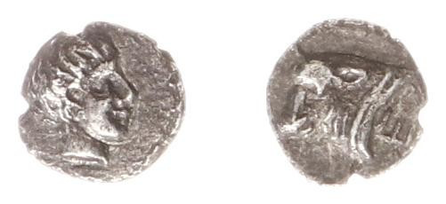 Greece - Caria - Satraps of Caria / Mylasa-Hekatomnos - AR Hemiobol (circa 392-3...