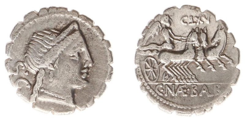 Later-Denarius Coinage (ca. 154-41 BC) - C. Naevius Balbus – AR Denarius (Rome 7...