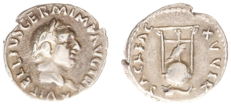 Roman Imperial Coinage - Vitellius (69) - AR Denarius (Rome, 2.81g) - A VITELLIV...