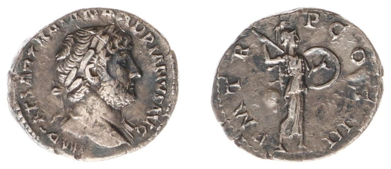 Roman Imperial Coinage - Hadrianus (117-138) - AR Denarius (Rome AD 122, 2.83g) ...