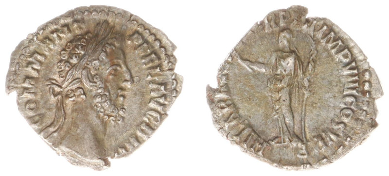 Roman Imperial Coinage - Commodus (177-192) - AR Denarius (Rome AD 186-187, 2.60...