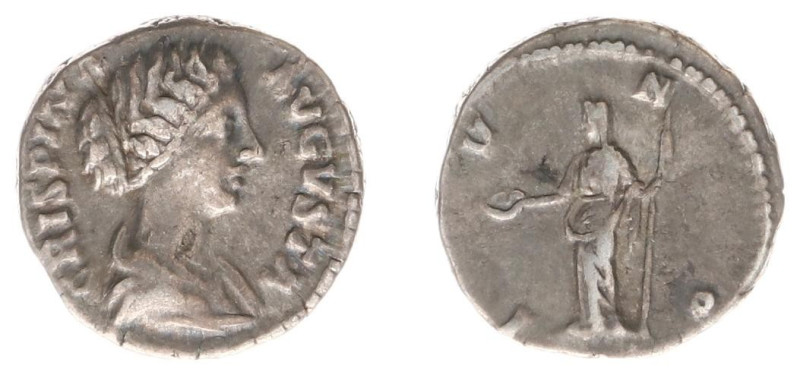 Roman Imperial Coinage - Crispina - AR Denarius (Rome AD 178-192, 3.12g) - CRISP...