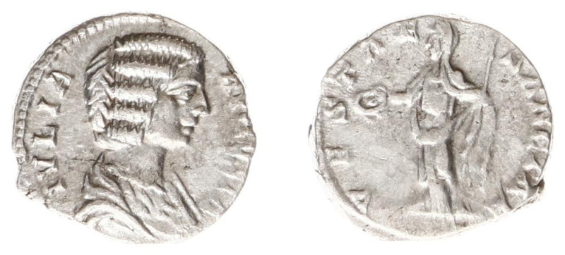 Roman Imperial Coinage - Julia Domna (+217) - AR Denarius (Laodicea AD 197, 2.68...