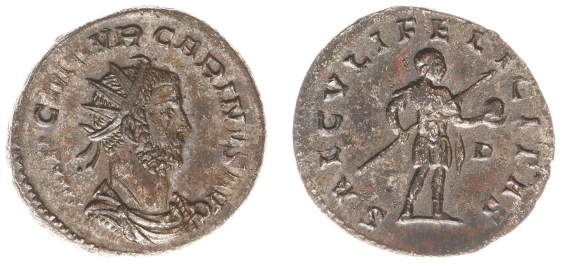 Roman Imperial Coinage - Carinus (283-284) - BI Antoninianus (Lugdunum AD 283-28...