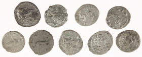 Ancient coins in lots - Roman coinage - A small collection Roman Denarii: Lucilla, Faustina Minor, Marcus Aurelius, Sept. Severus, Caracalla etc. - in...