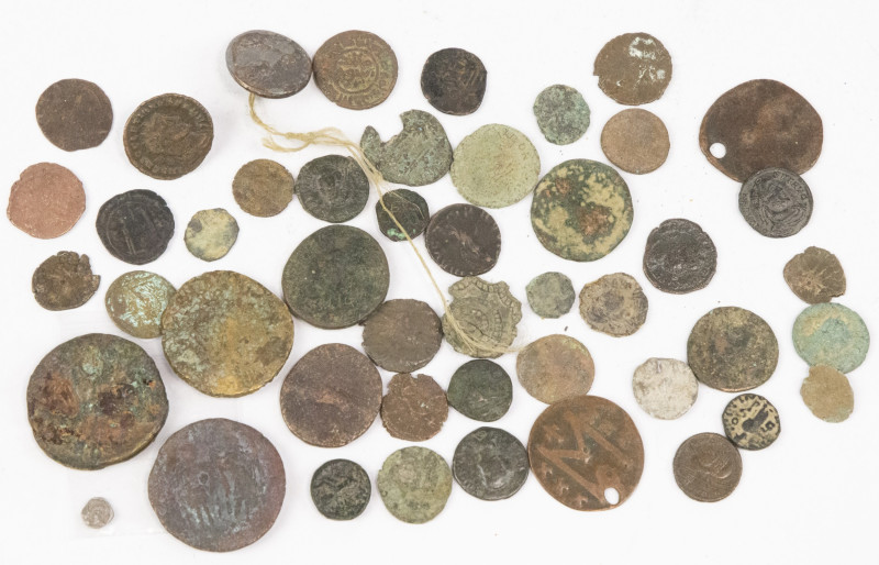 Ancient coins in lots - Miscellaneous coinage - A mixed lot old coins, mainly an...