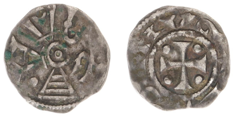 Graafschap Vlaanderen - Abdij van Ename? - Denarius ND (ca. 1120) (Ilisch 15.9 /...