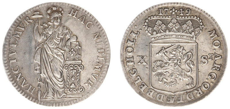 Holland Provincie (1581-1795) - X Stuiver 1749 (Delm. 1198 / CNM 2.28.107 / HPM ...