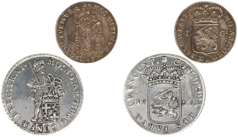 West-Friesland (het Gewest 1581-1795) - 1 Gulden 1793 (Delm. 1180 / CNM 2.46.57)...